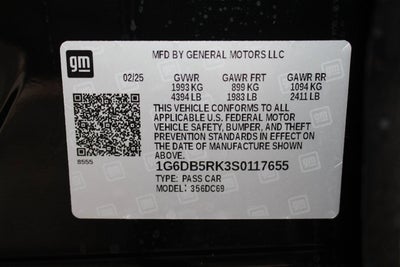 2025 Cadillac CT4 Premium Luxury