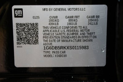 2025 Cadillac CT4 Premium Luxury