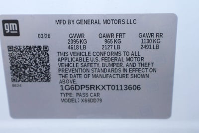 2026 Cadillac CT5 Sport