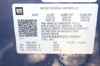 2025 Cadillac XT5 Luxury