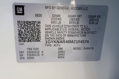 2021 Cadillac XT5 FWD Luxury