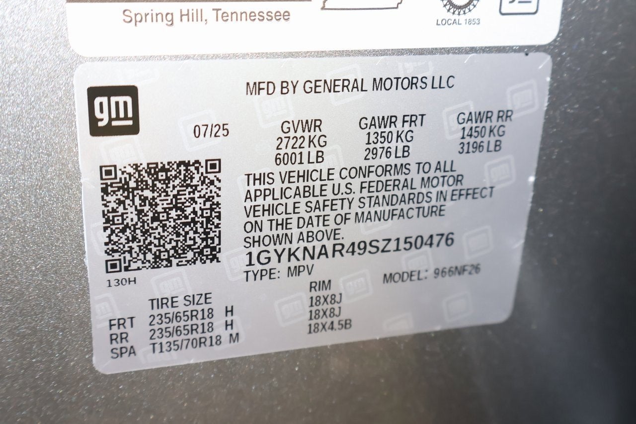 2025 Cadillac XT5 Luxury