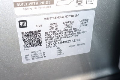 2025 Cadillac XT5 Luxury