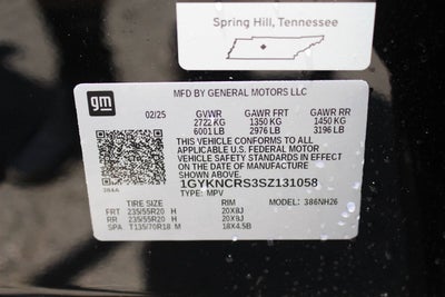 2025 Cadillac XT5 Premium Luxury