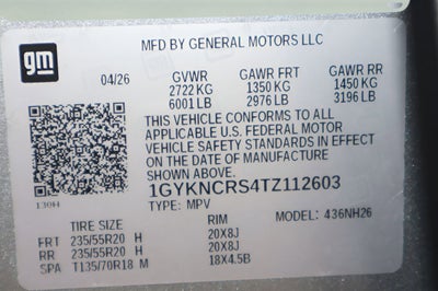 2026 Cadillac XT5 Premium Luxury