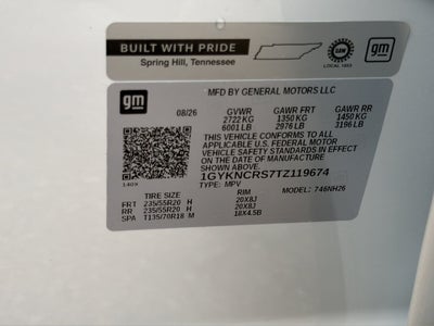 2026 Cadillac XT5 Premium Luxury