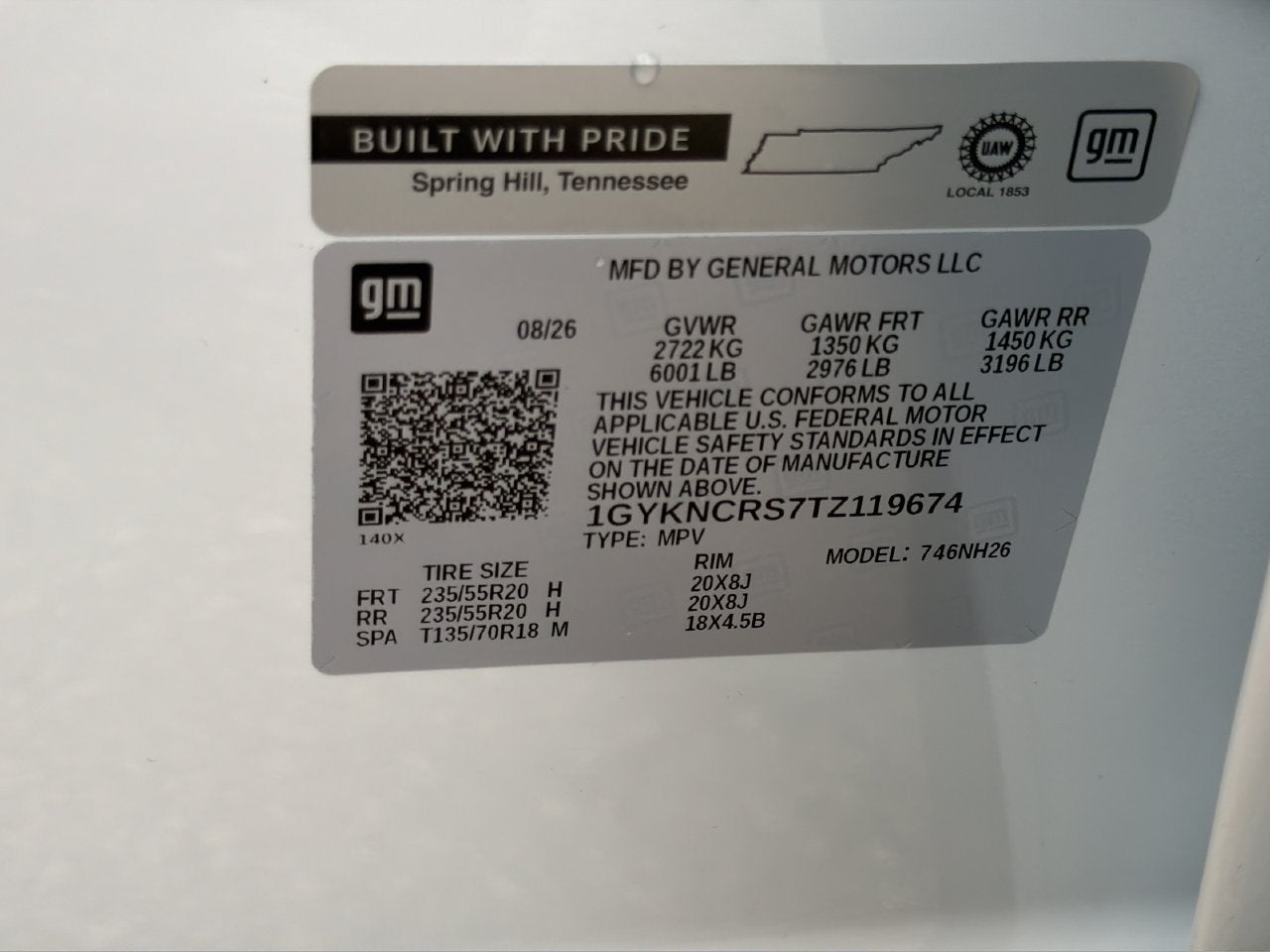 2026 Cadillac XT5 Premium Luxury