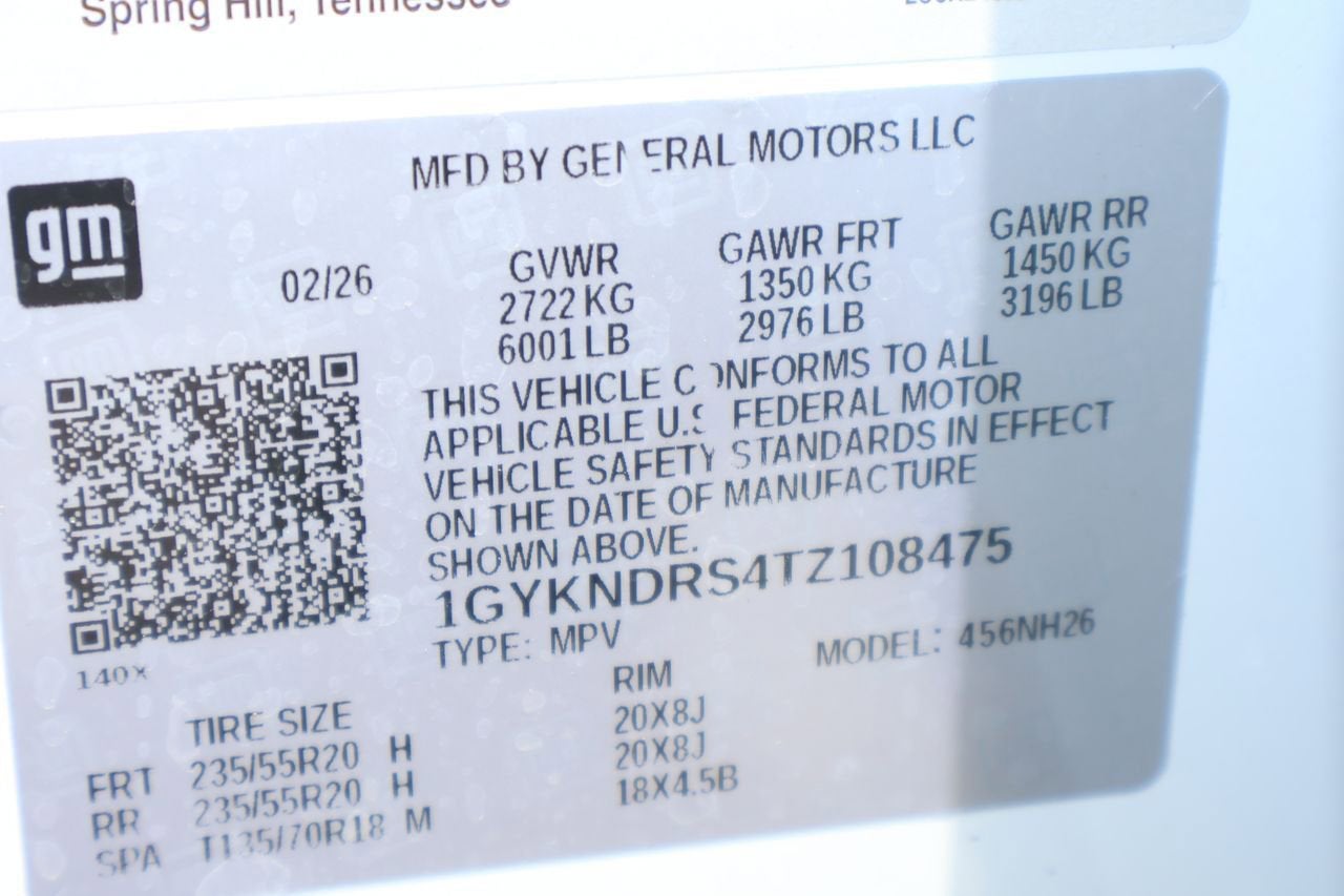 2026 Cadillac XT5 Premium Luxury