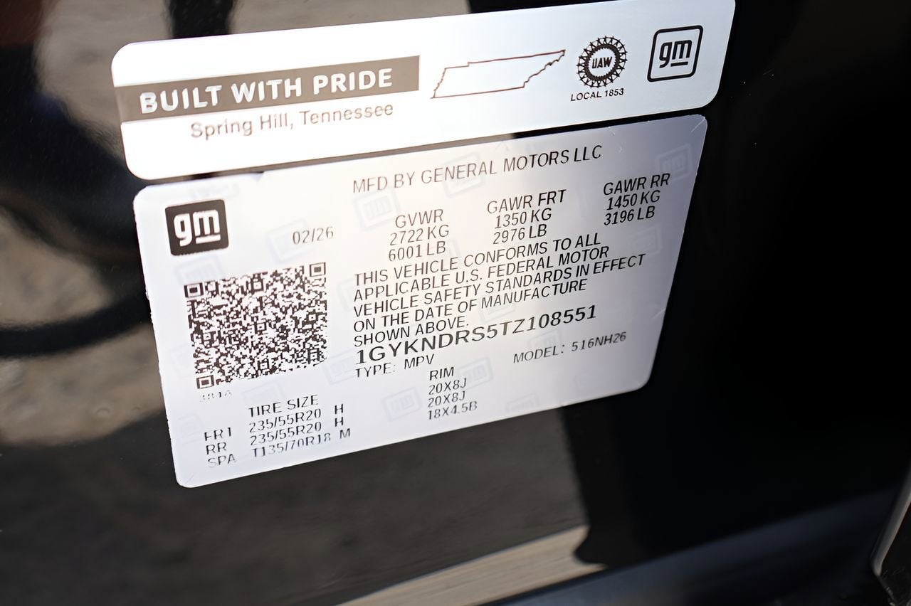 2026 Cadillac XT5 Premium Luxury