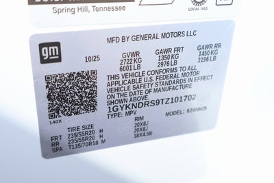 2026 Cadillac XT5 Premium Luxury