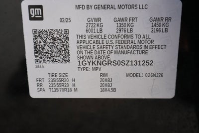 2025 Cadillac XT5 Sport