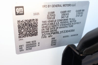 2026 Cadillac LYRIQ Premium Sport