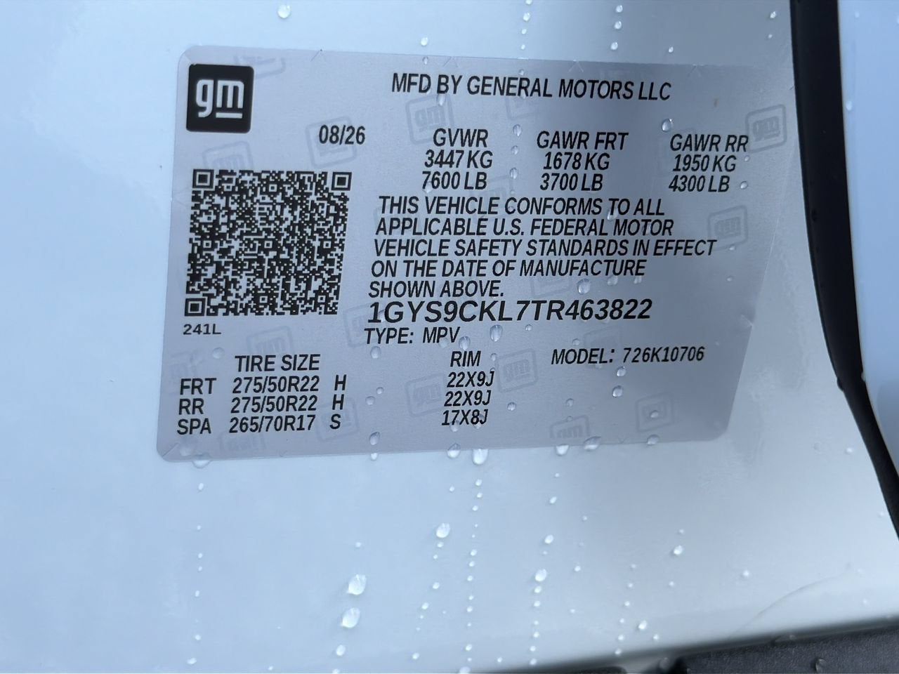 2026 Cadillac Escalade Luxury