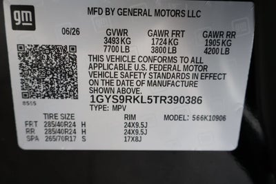 2026 Cadillac Escalade ESV Platinum Sport
