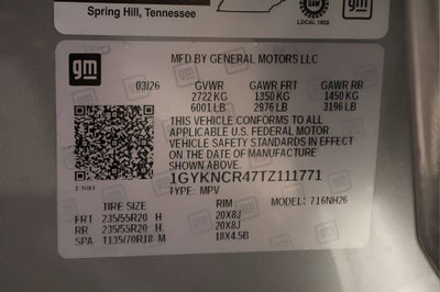 2026 Cadillac XT5 Premium Luxury