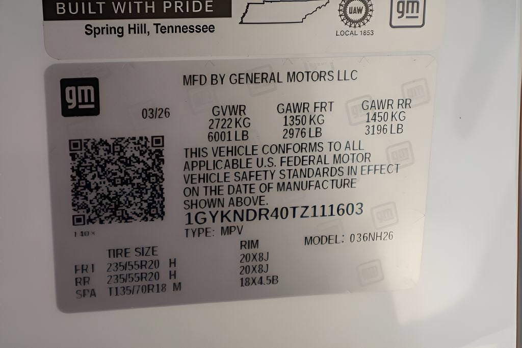 2026 Cadillac XT5 Premium Luxury
