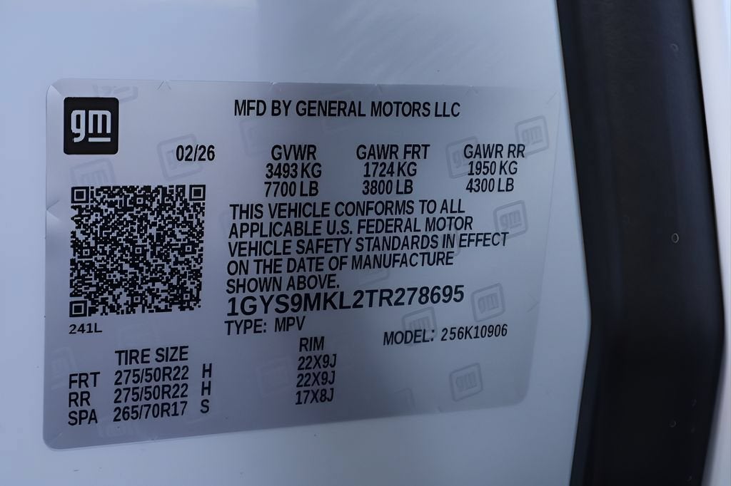 2026 Cadillac Escalade ESV Platinum Luxury