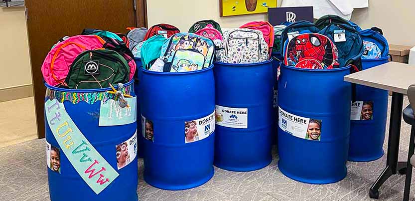 Backpacks of Hope fundraising