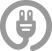 electric hybrid icon